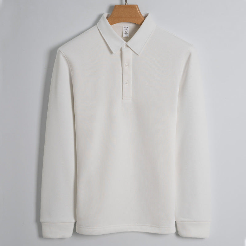 Urban Gents | Fleece Lined Warm Polo Shirt