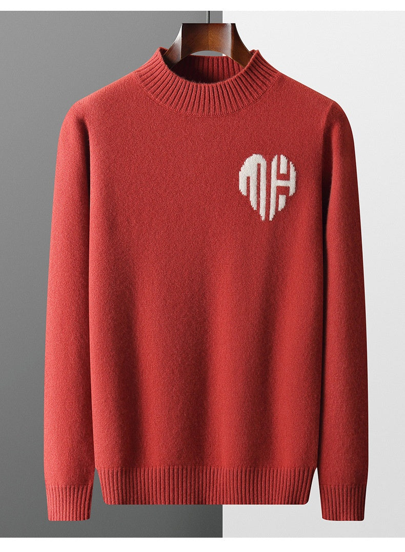 Urban Gents | Men's Wool Round Neck Sweater