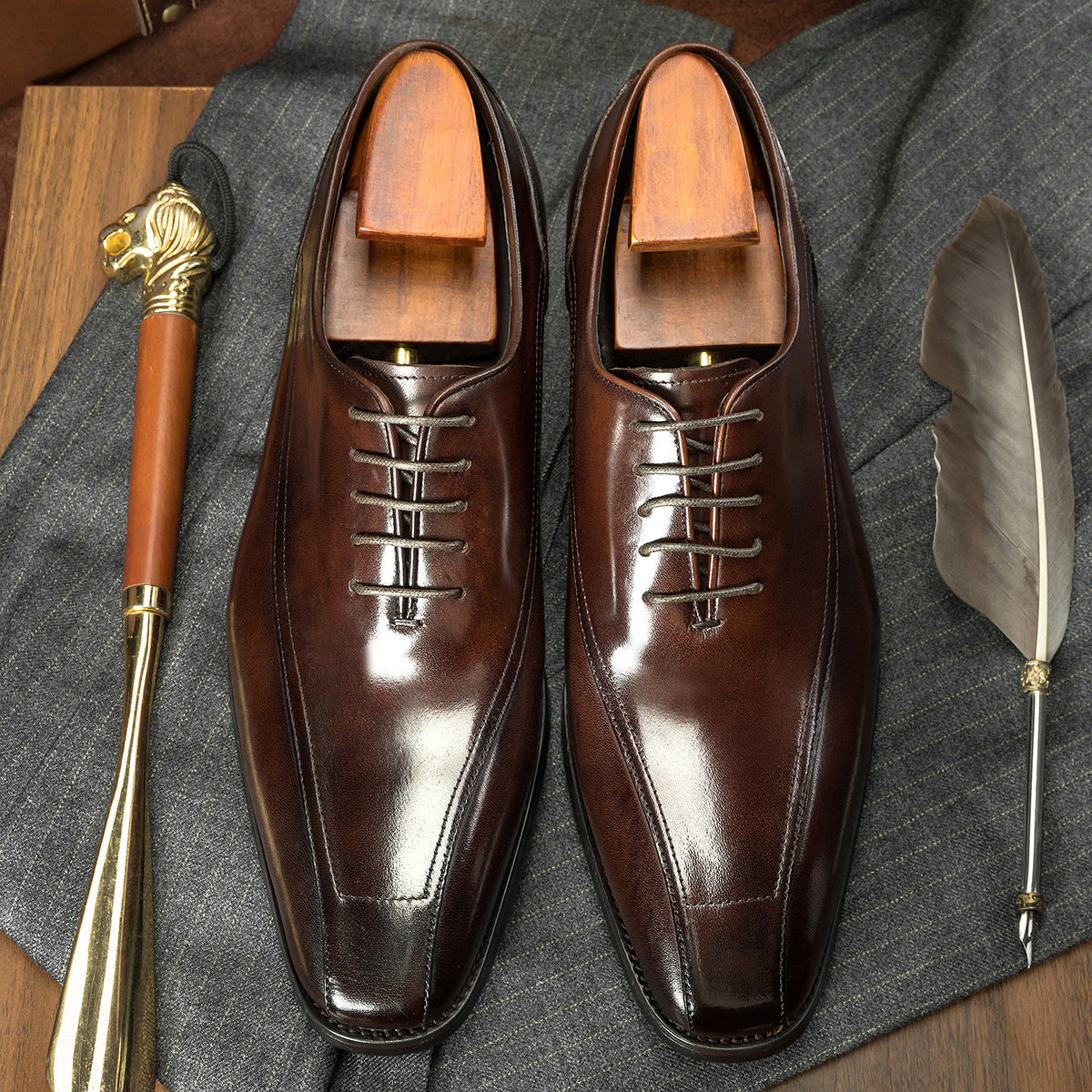 Classic Oxford Leather Shoes