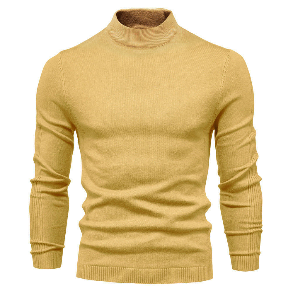 Urban Gents | Men's Wool Turtleneck – Slim Fit