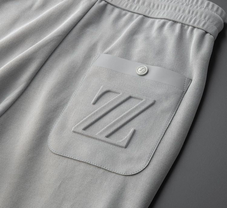 Urban Gents | Embroidered Sports Casual Pants