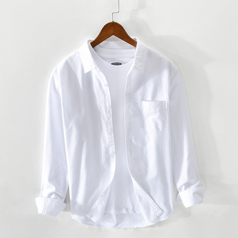 Urban Gents | Oxford Cotton Long Sleeve Shirt