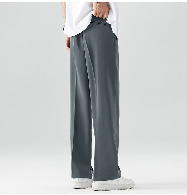 Urban Gents | Men’s Ice Silk Summer Suit Pants
