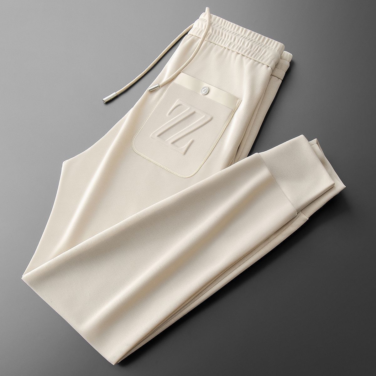 Urban Gents | Embroidered Sports Casual Pants