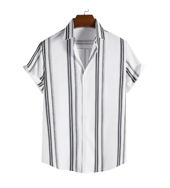 Men's Casual Striped Shirt