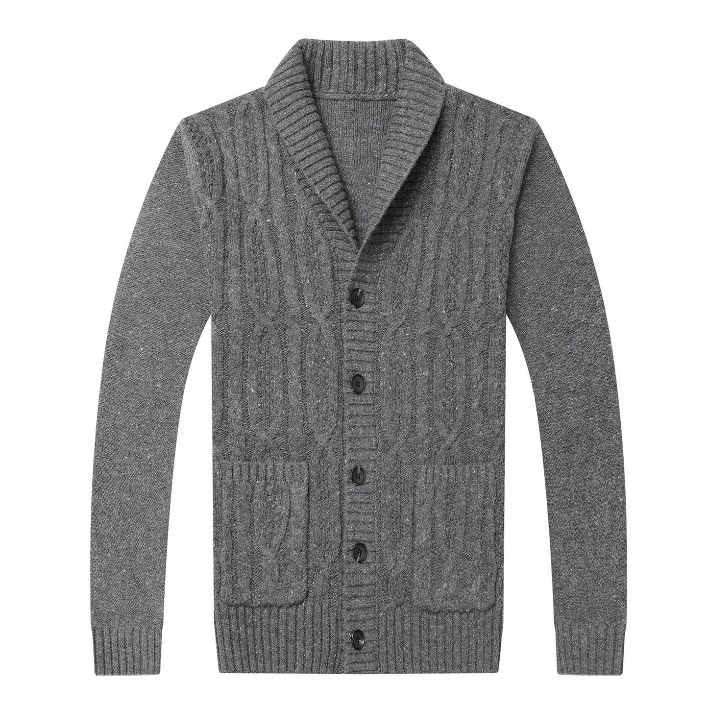 Urban Gents | Knitted jacquard jacket