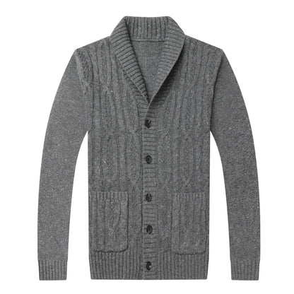 Urban Gents | Knitted jacquard jacket