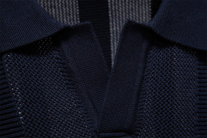 Urban Gents Casual Striped Polo