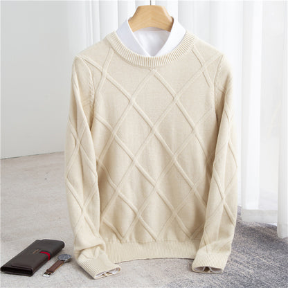 Classic Wool-Blend Crewneck Sweater