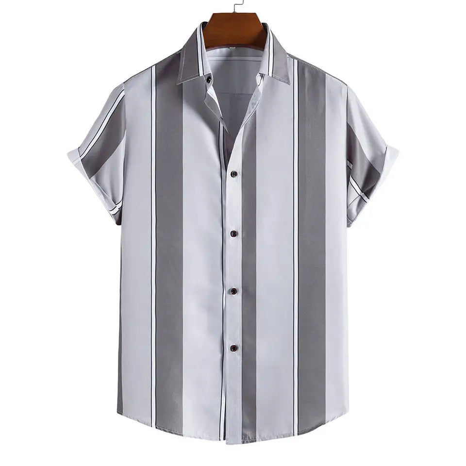 Men's Casual Striped Shirt