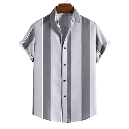 Men's Casual Striped Shirt