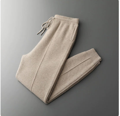 Urban Gents | Men's Wool Straight-Leg Pants
