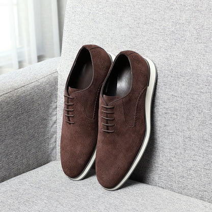 Elegant Suede Oxford Shoes