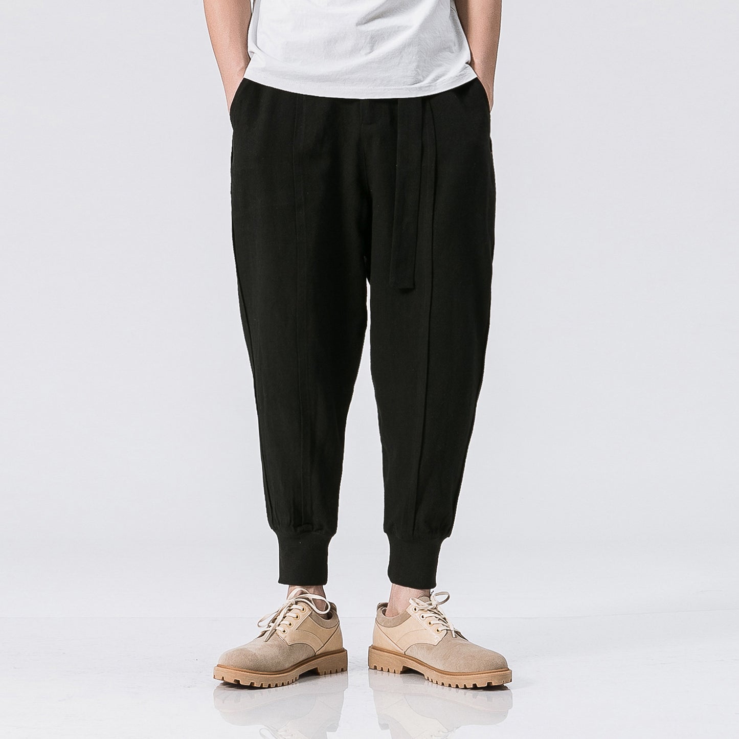Urban Gents | Cotton Linen Beam Pants
