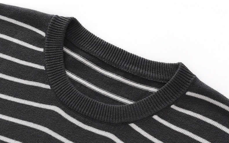 Urban Gents | Striped Cotton Short Sleeve