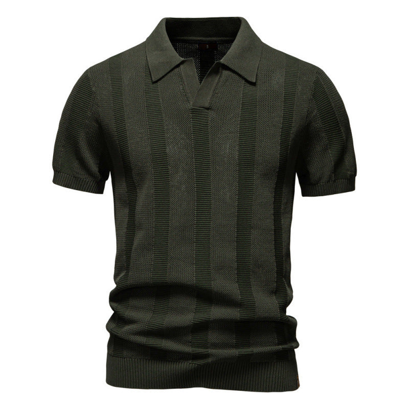 Urban Gents Casual Striped Polo