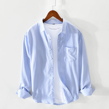 Urban Gents | Oxford Cotton Long Sleeve Shirt