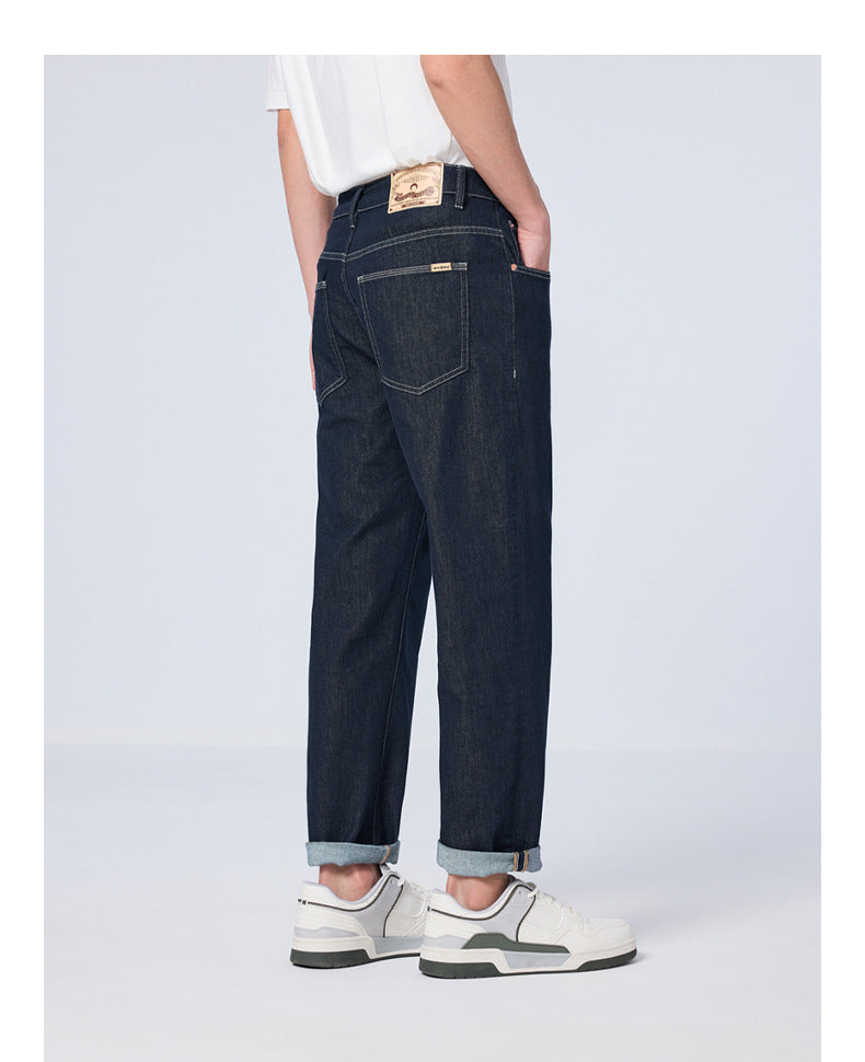 Urban Gents | Loose Straight Cropped Jeans
