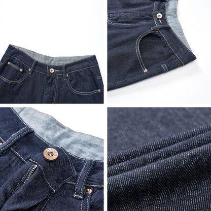 Urban Gents | Loose Straight Cropped Jeans