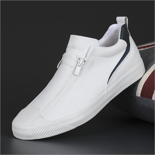 Men's Casual Zip-up Sneakers