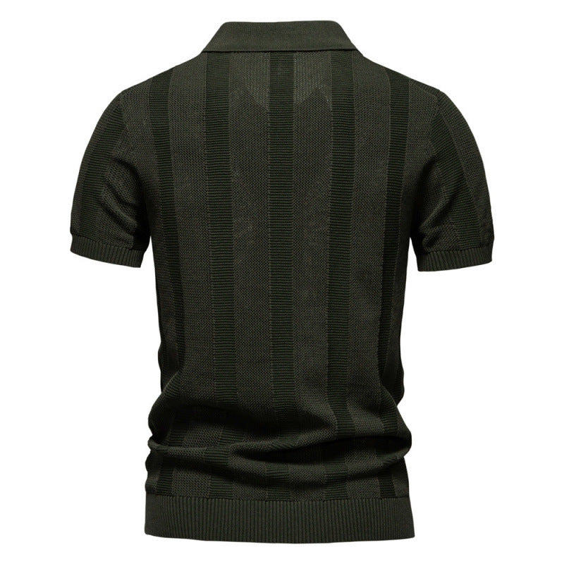 Urban Gents Casual Striped Polo