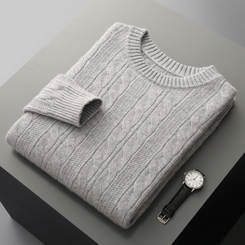 Classic Cashmere Round Neck Sweater