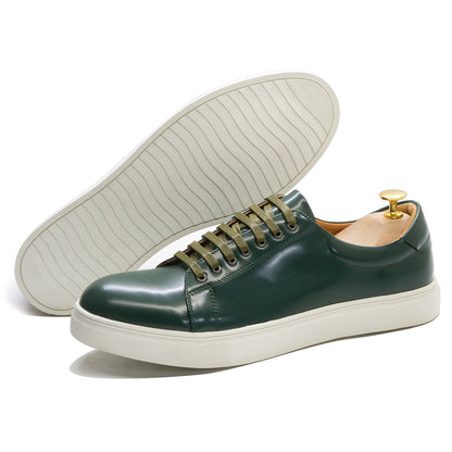 Luxury Patent Leather Sneakers