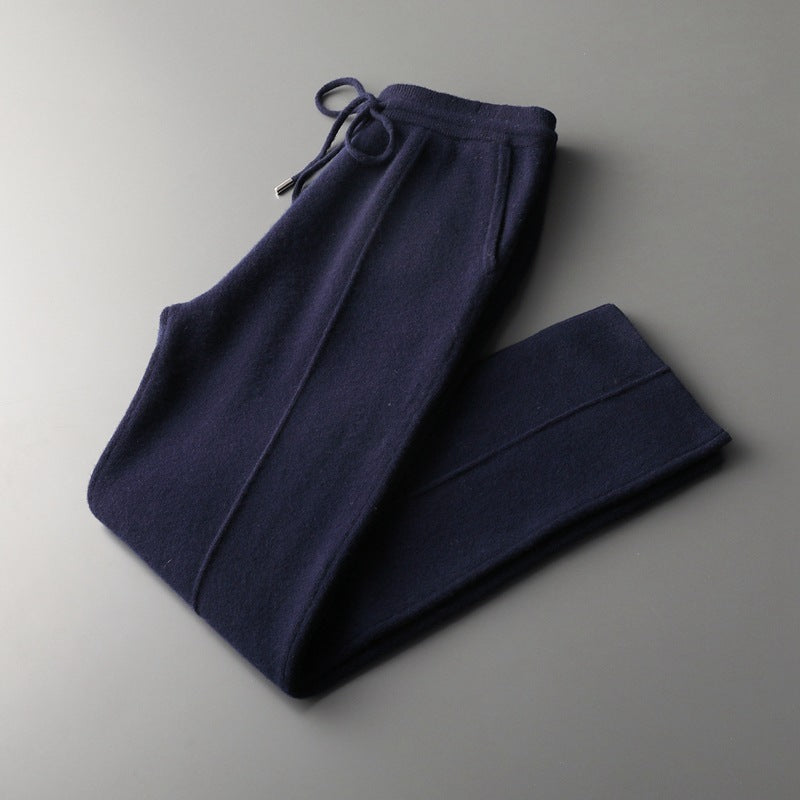 Urban Gents | Men's Wool Straight-Leg Pants