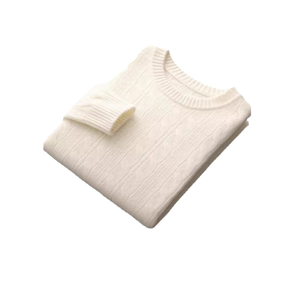 Classic Cashmere Round Neck Sweater