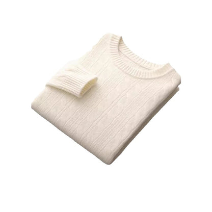 Classic Cashmere Round Neck Sweater