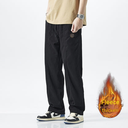Urban Gents | Cotton Casual Fleece-Lined Pants