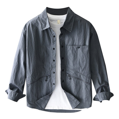 Urban Gents | Cotton Casual Long-Sleeve Shirt