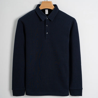 Urban Gents | Fleece Lined Warm Polo Shirt