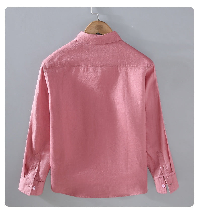 Urban Gents | Pure linen casual shirt