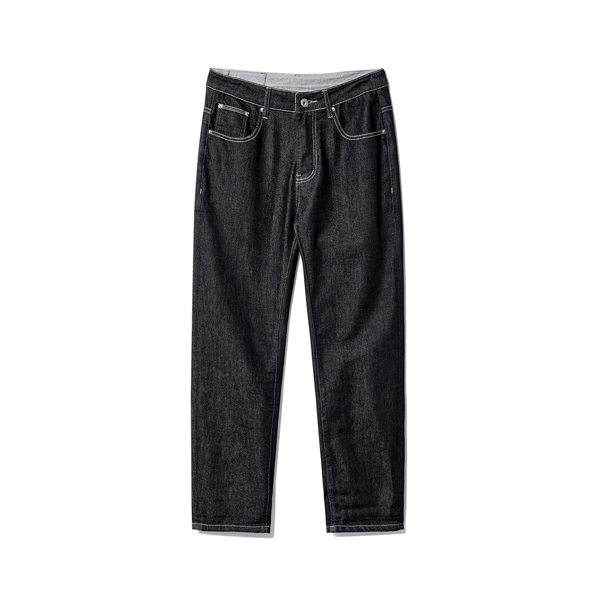 Urban Gents | Loose Straight Cropped Jeans
