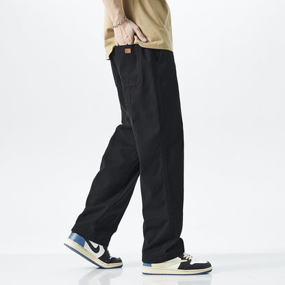 Urban Gents | Cotton Casual Fleece-Lined Pants