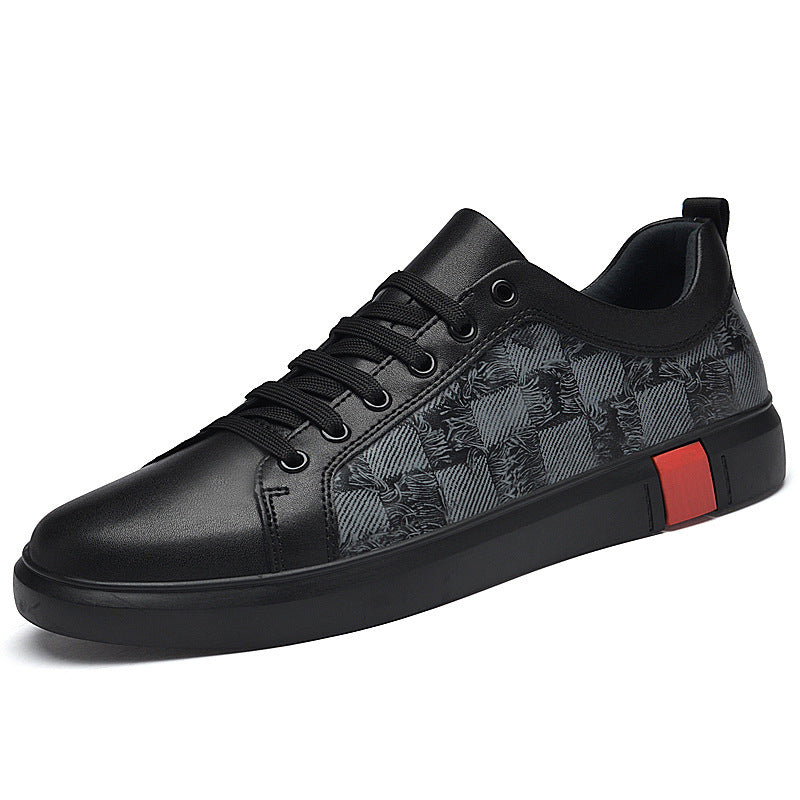 Premium Leather Casual Sneakers