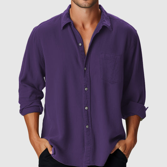 Urban Gents | Pure Color Beach Shirt