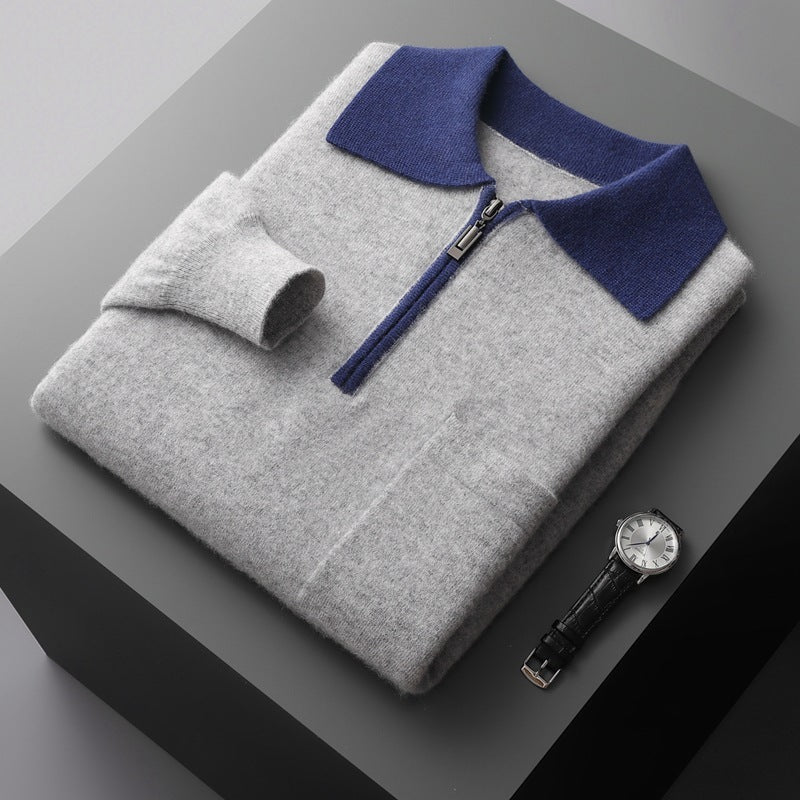Urban Gents Knit Zip Polo