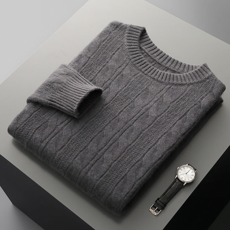 Classic Cashmere Round Neck Sweater