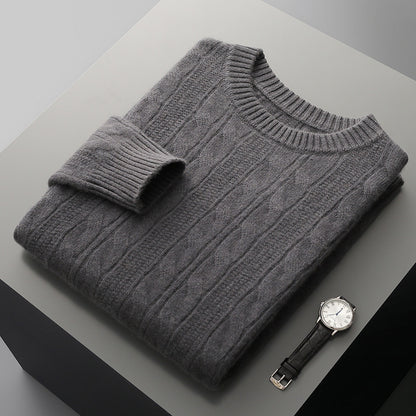 Classic Cashmere Round Neck Sweater