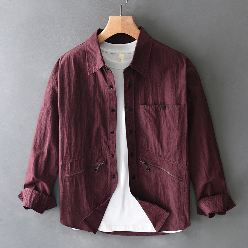 Urban Gents | Cotton Casual Long-Sleeve Shirt