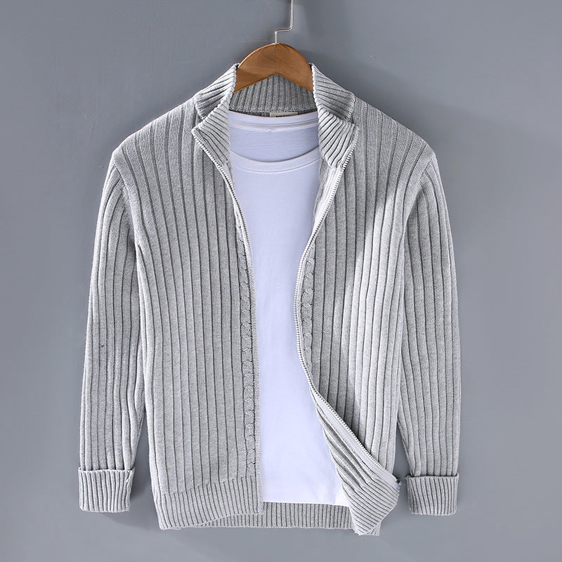 Ribbed Cardigan