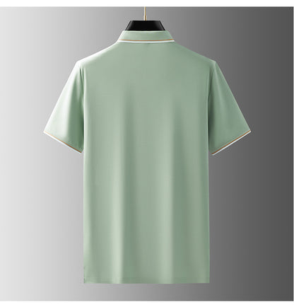 Urban Gents Silk Short-Sleeve Shirt