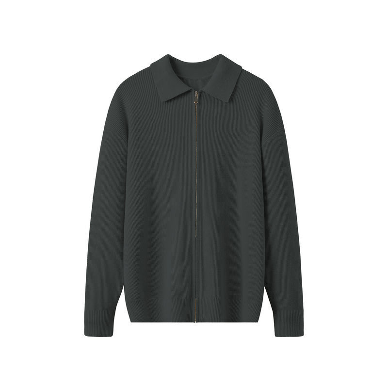 Urban Gents Knit Zip-Collar Sweater