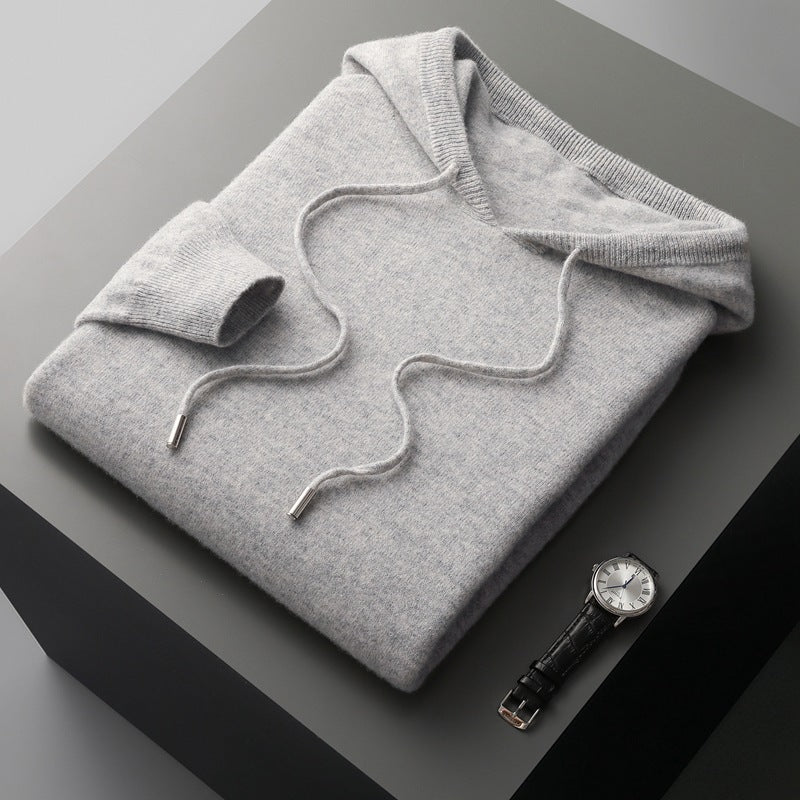 Urban Gents Cozy Knit Hoodie