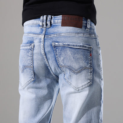 Urban Gents | Slim-Fit Ripped Jeans