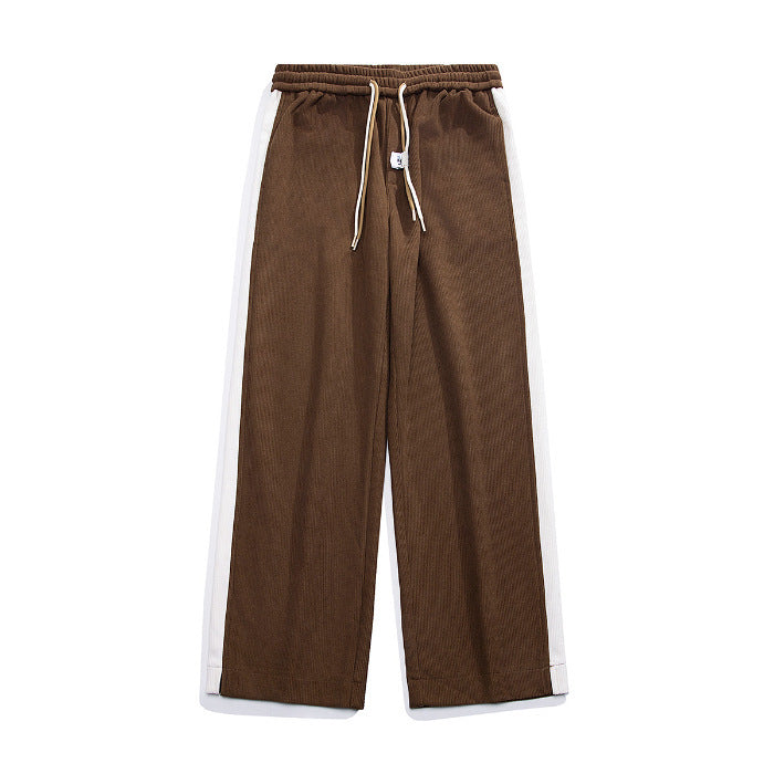 Urban Gents | Loose Corduroy Straight Pants