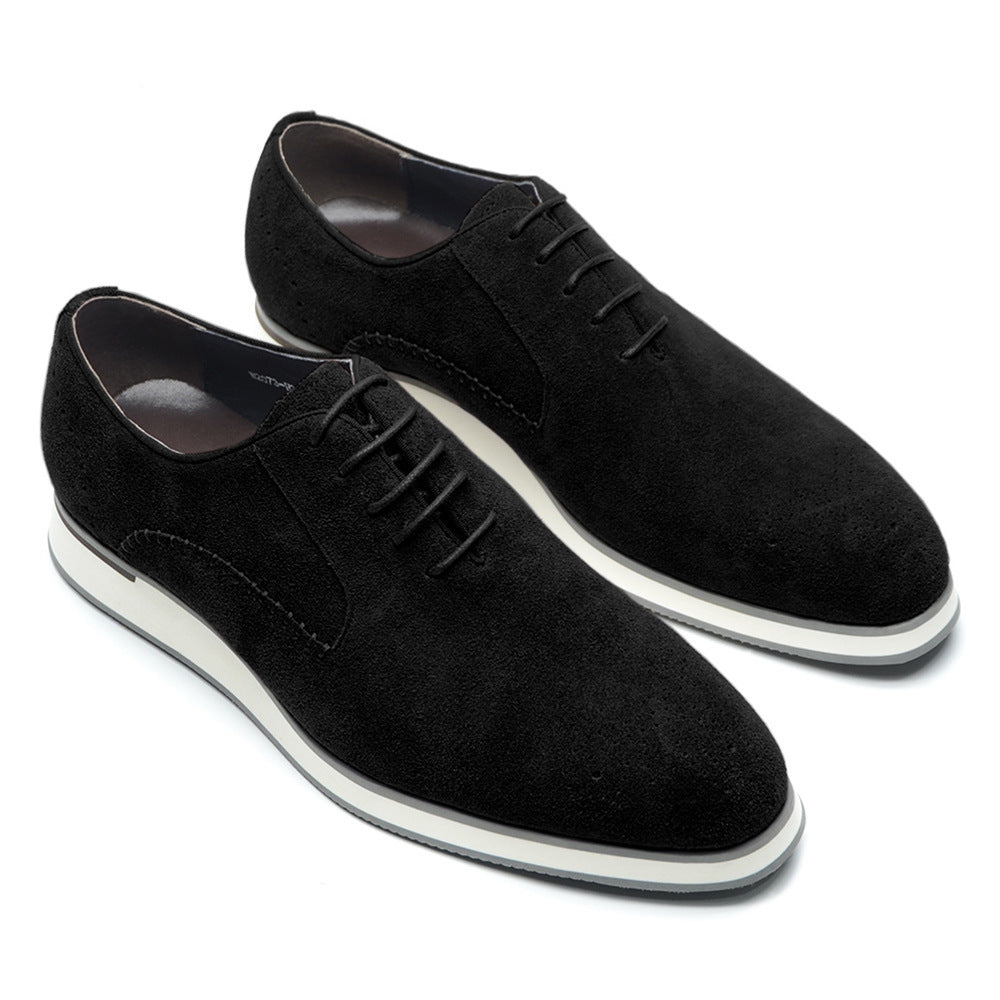 Elegant Suede Oxford Shoes