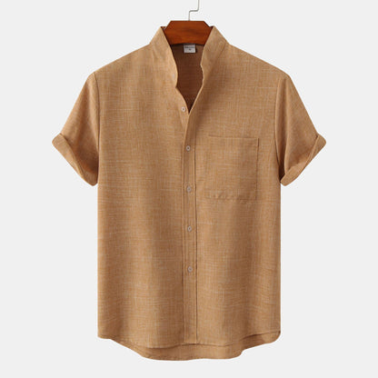 Cotton Linen Summer Shirt